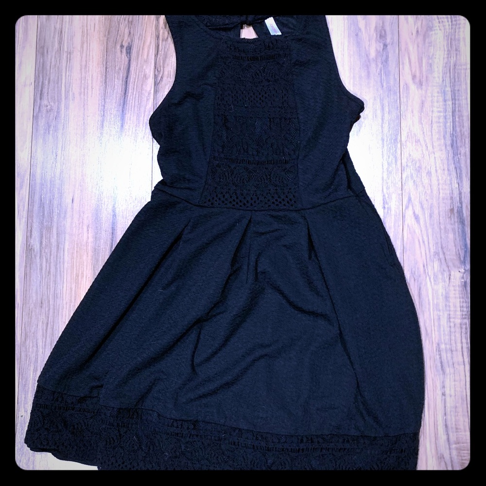 Black sun/party dress